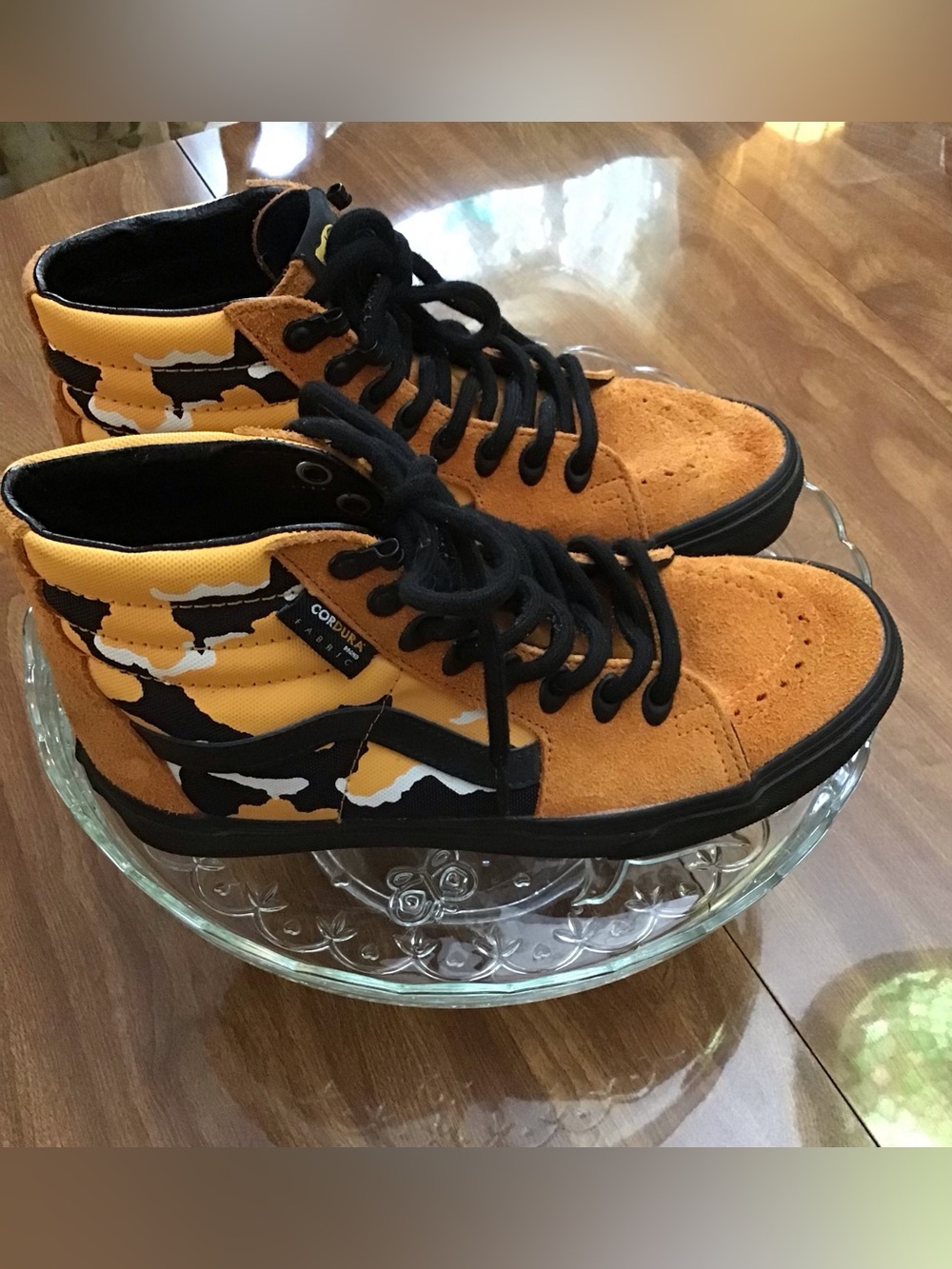 Vans Sk8-Hi Cordura “Amber Glow” (men’s size 6.5/women’s size 8)